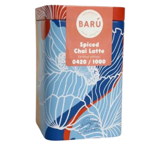 Barú Spiced Chai Latte Vegan Océane Cornille Limited Edition Herbruikbaar Blik