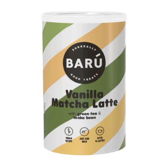 Barú Vanilla Matcha Latte VEGAN 250 g. – Romige Groene Thee Latte Mix