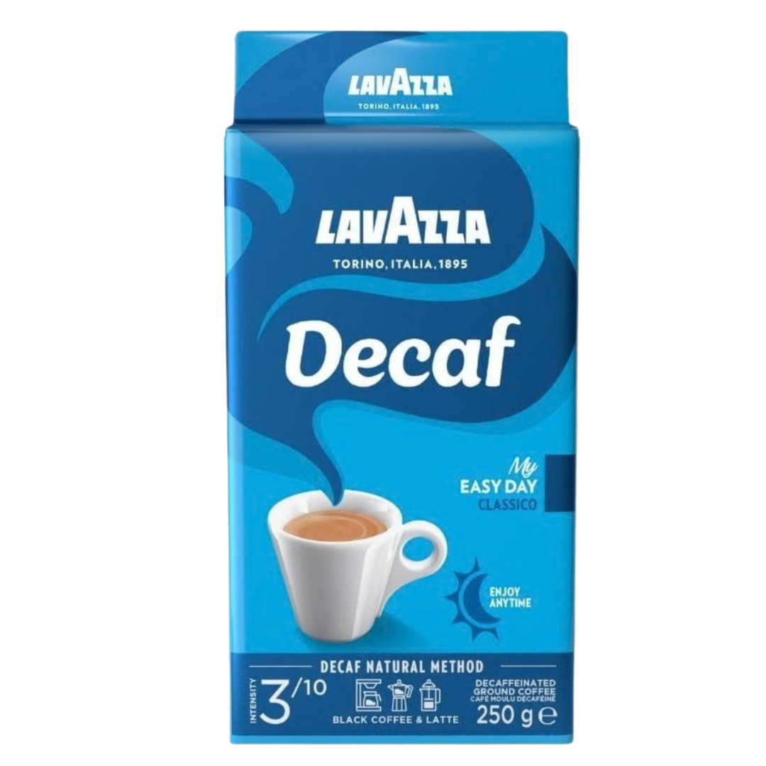 Lavazza Dek Decaffeinato koffie CAFEÏNEVRIJ 250 g.