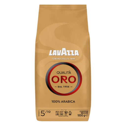 Lavazza Qualità Oro Coffee Beans 1kg – Premium Italian coffee with a rich flavor