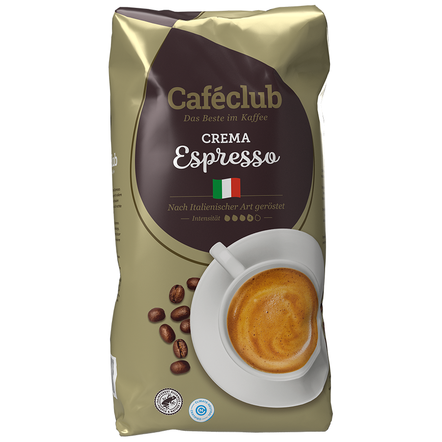 Caféclub Crema Espresso koffiebonen