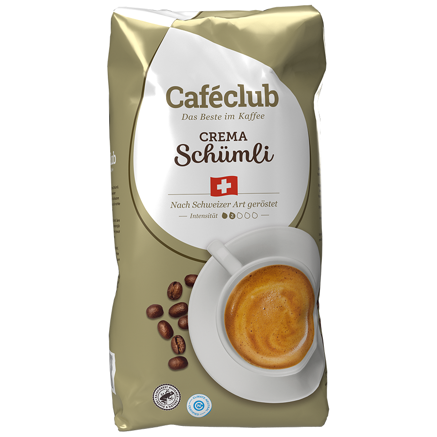 Caféclub Crema Schümli Koffiebonen