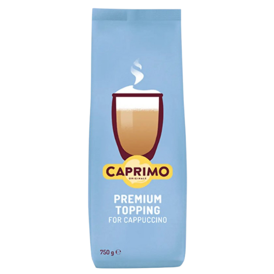 Caprimo Cappuccino Topping – Romige Melkpoeder Topping voor koffie & cappuccino