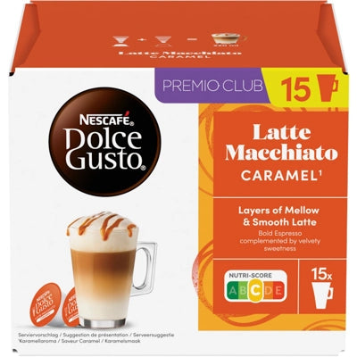 Nescafé Dolce Gusto Latte Macchiato Caramel XL – 30 Capsules