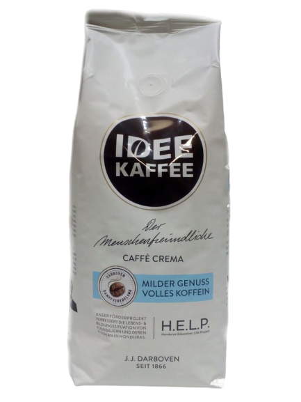 Idee Kaffee Café Crema coffee beans 750 g.