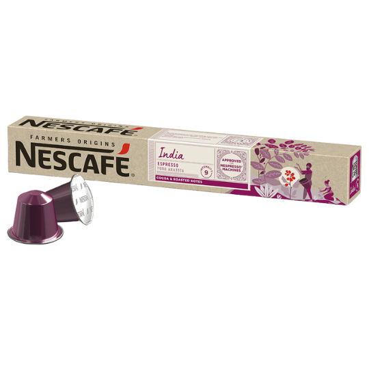 Nescafé Farmers Origins India Espresso capsules voor Nespresso®