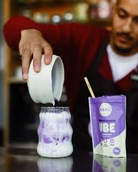 BARÚ Premium Barista UBE Vegan Purple Yam 50g – 100% Pure Purple Yam Latte Poeder