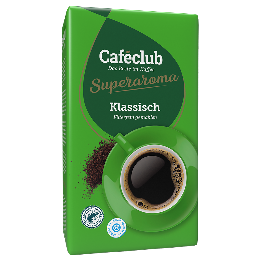 Caféclub Supercreme Classic ground coffee 500 g.