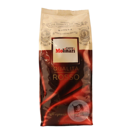 Caffè Molinari Intenso Rosso Koffiebonen 1kg – Sterke Italiaanse Espresso met rijke crema