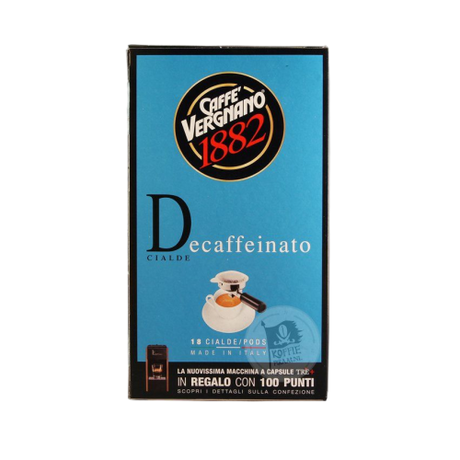 Caffè Vergnano Decaffeinato ESE-servings 18st