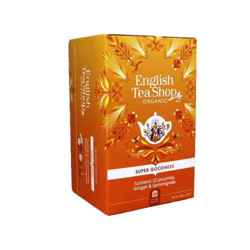 English Tea Shop Super Goodness Kurkuma, Gember & Citroengras