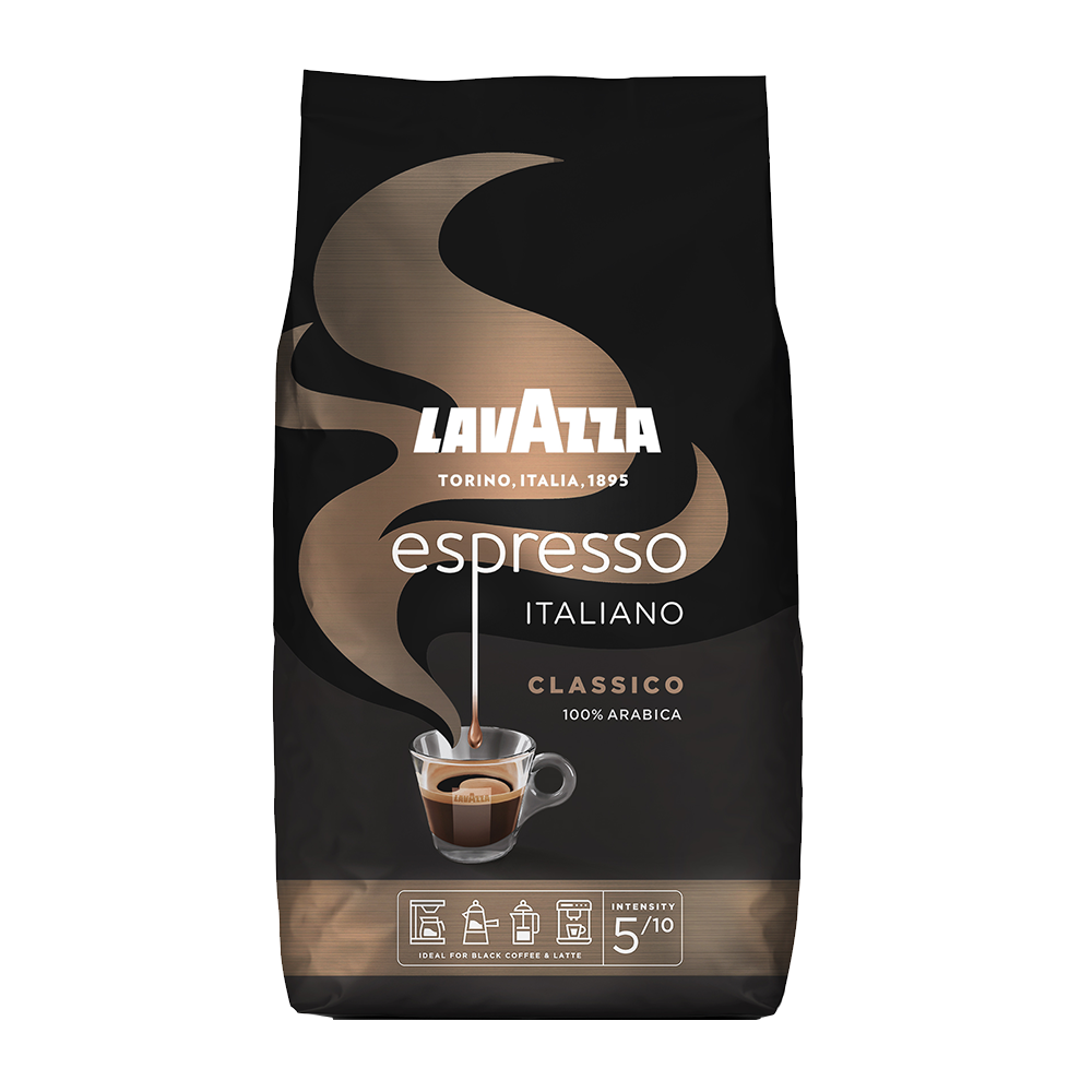 Lavazza Espresso Koffiebonen 1kg – Krachtige Italiaanse Espresso met romige crema