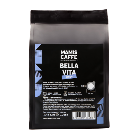 Mami's Caffè Bella Vita LUNGO (voorheen Dolce Vita LUNGO) ESE-servings 30st