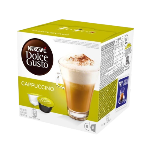 Nescafé Dolce Gusto Cappuccino Capsules 16 Stuks – Romige Cappuccino voor Dolce Gusto Machines