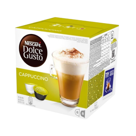 Nescafé Dolce Gusto Cappuccino Capsules 16 Stuks – Romige Cappuccino voor Dolce Gusto Machines