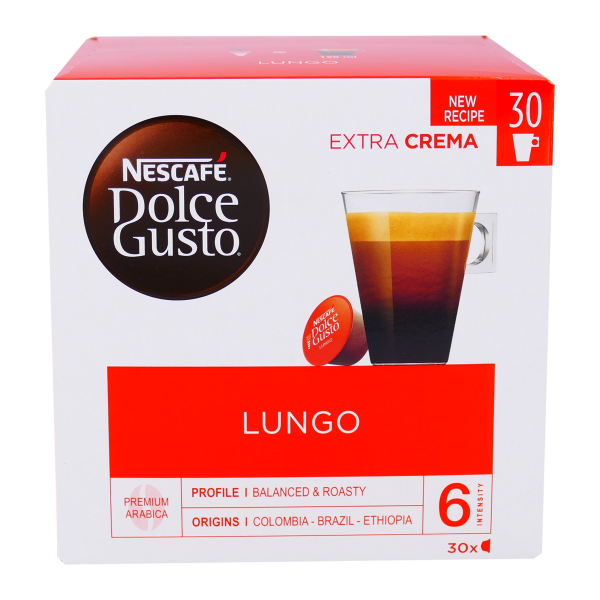 Nescafé Dolce Gusto Caffè Lungo XL – 30 Capsules
